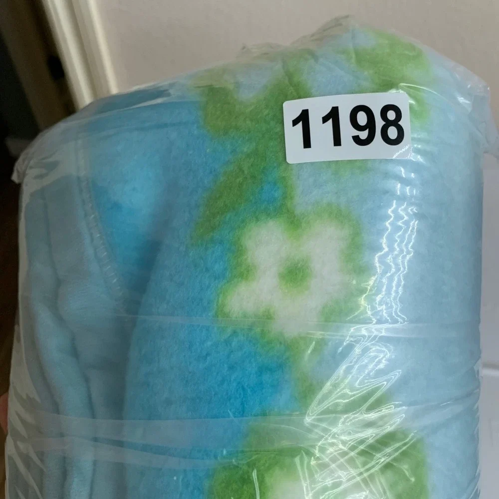 VTG Hanil‎ Korean Baby Blanket Blue Boy Girl Graphic Nim-i-rang 1st Grade Rare